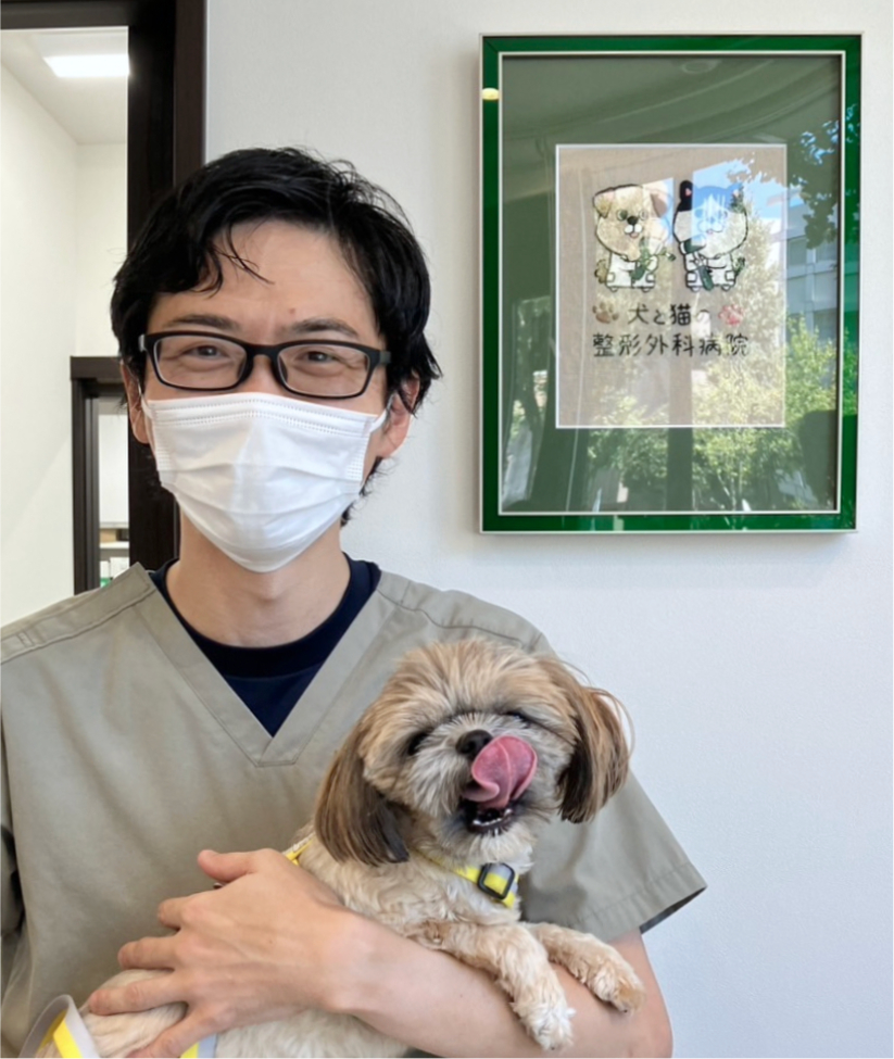 ベルちゃんと当院院長